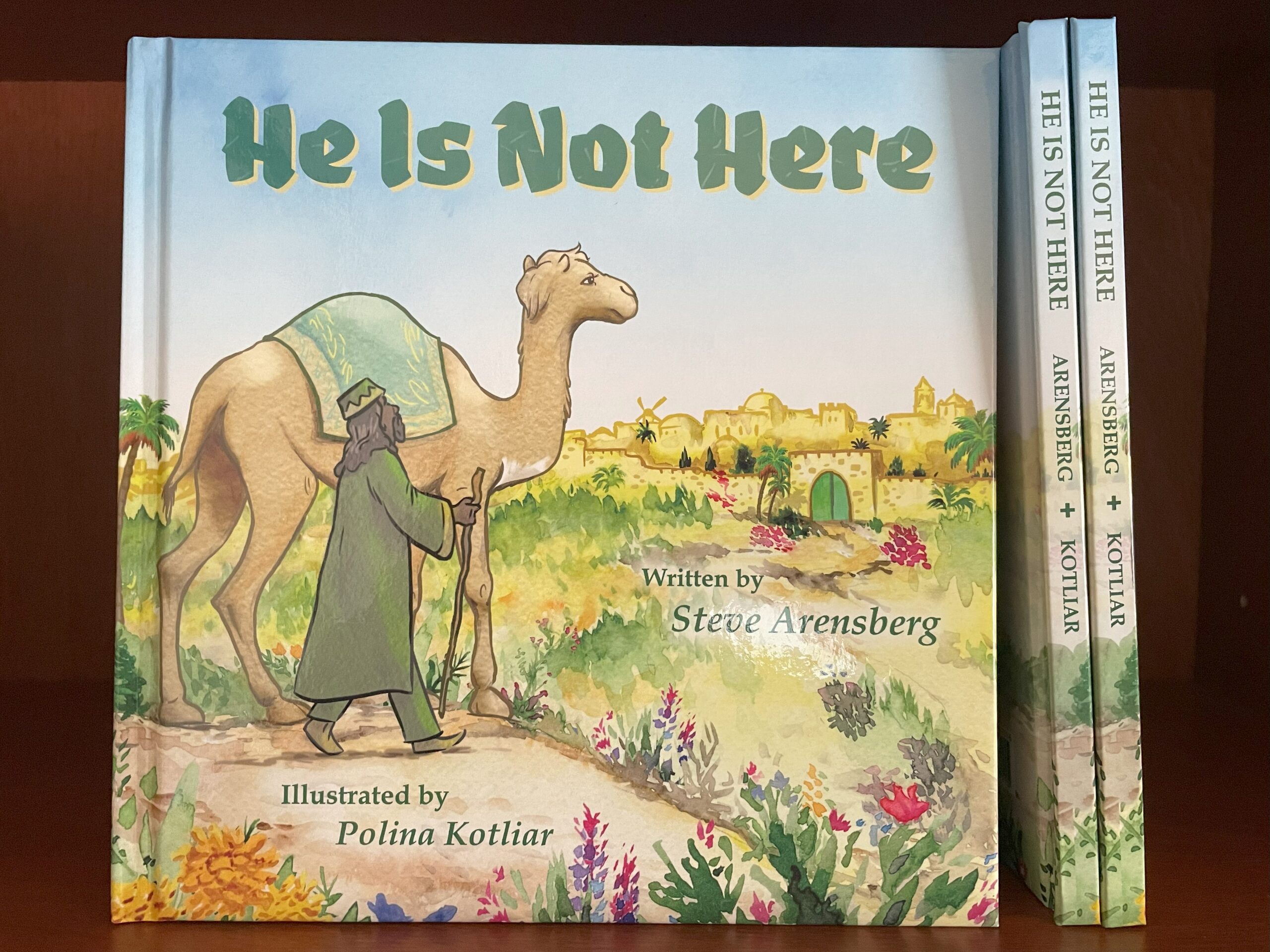 He Is Not Here: An Easter Journey (Hardcover)